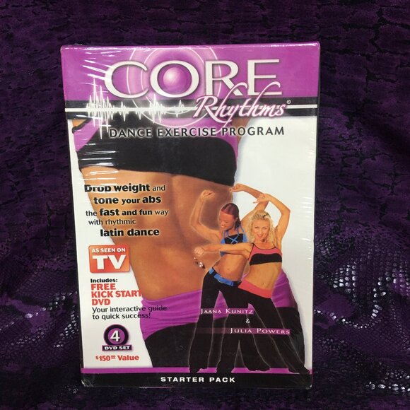 Core Rythms Dance Exercise Program Starter Pack DVD - Picture 1 of 4
